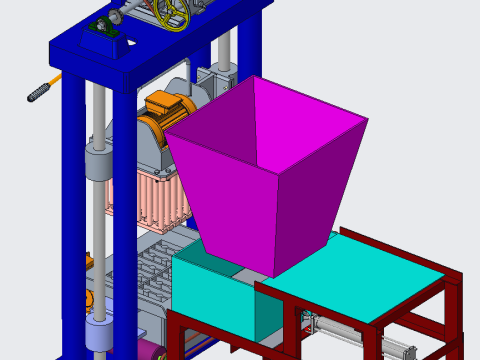 Brick press 3D 模型