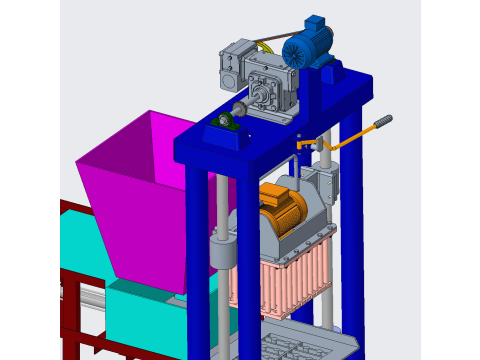 Brick press 3D 模型
