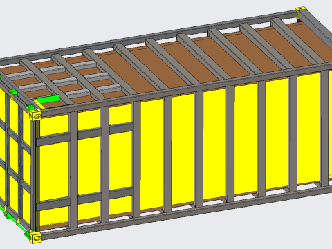Bulk container 3D Model