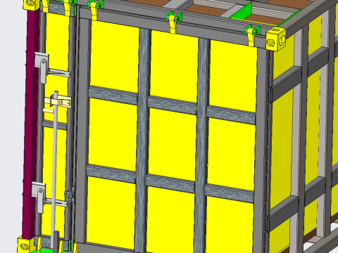 Bulk container Model 3D