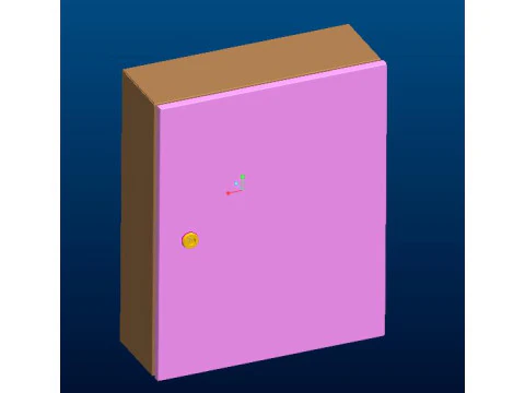 IP66 chassis 3D Model