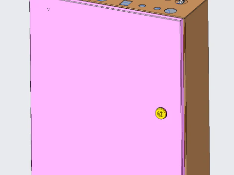 IP66 chassis 3D Model