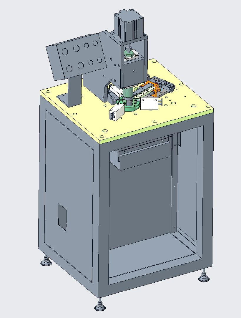 Mirror edge cutting machine 3D Model .c4d .max .obj .3ds .fbx .stl .blend 