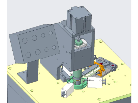 Mirror edge cutting machine 3D Model