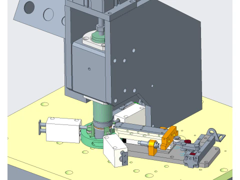 Mirror edge cutting machine 3D Model