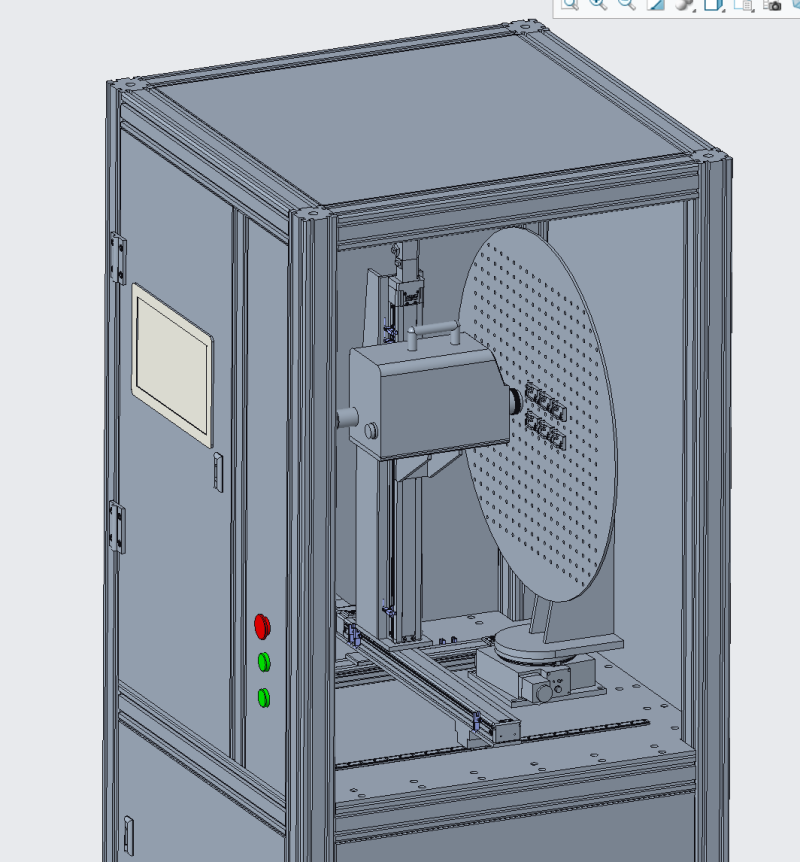 Ored visual inspection equipment 3D 模型 .c4d .max .obj .3ds .fbx .stl .blend 