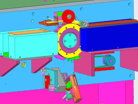 Paketleme Makinası PROE 3D Model
