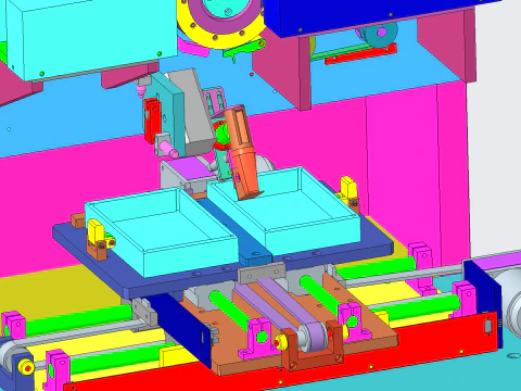 Paketleme Makinası PROE 3D Model