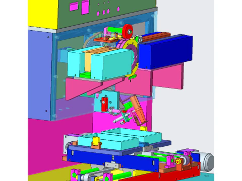 Paketleme Makinası PROE 3D Model