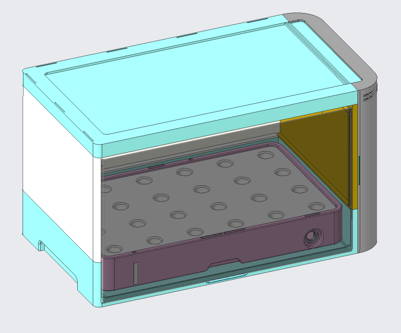 Plant photosynthesis incubator 3D Model .c4d .max .obj .3ds .fbx .stl .blend 
