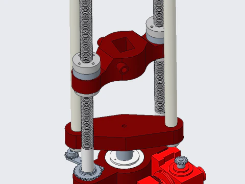 &Uuml;niversal test makinesi 3D Model