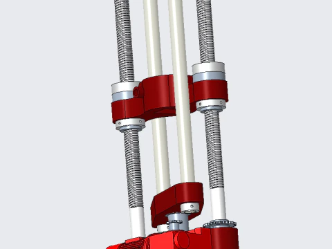 Universal testing machine 3D Model