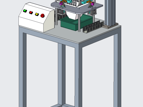 Automatic grinding machine 3D Model