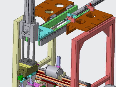 Bearing assembling machine Modelo 3D