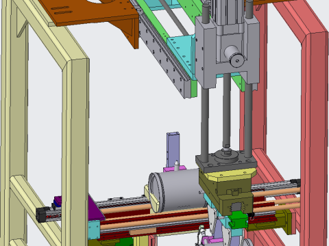 Bearing assembling machine Modelo 3D