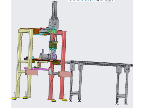 Bearing assembling machine Modelo 3D