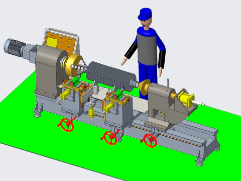 Coupe-bordure en caoutchouc PROE Modèle 3D