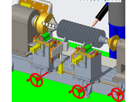 Rubber Trimmer PROE Model 3D