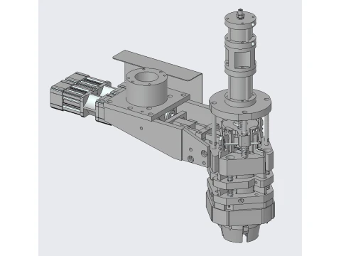 Magnetic core grouping head 3D Model