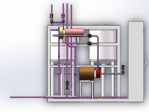 CIP cleaning tank sw20 editable 3D Модель