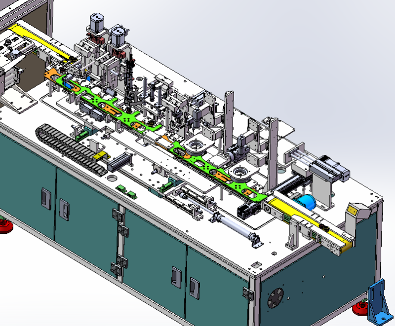 LXYC-BOSS flange size inspection equipment sw20 is editable Modello 3D .c4d .max .obj .3ds .fbx .stl .blend 