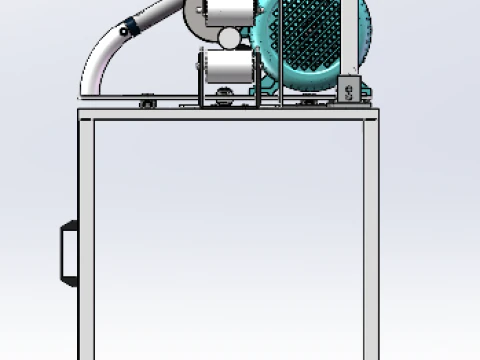 Bar cutting machine sw16 editable 3D Model