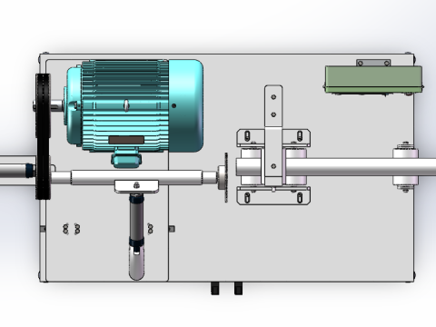 Bar cutting machine sw16 editable 3D Model