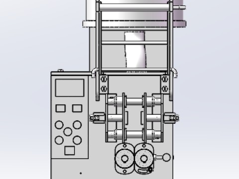 White sugar packaging machine sw23 3Dモデル