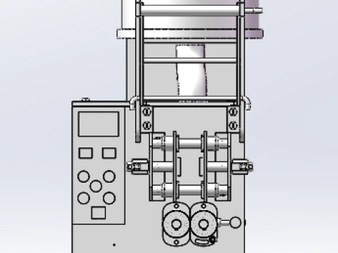 White sugar packaging machine sw23 3D Model