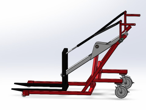 Electric pusher sw21 is editable 3D Model