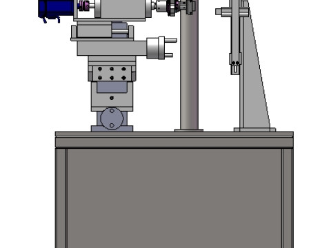 Mechanical lock cylinder test sw20 editable 3D Model