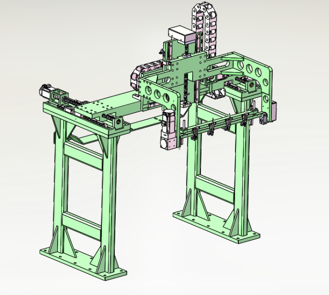 Winding machine winding assembly sw18 editable 3D Модель .c4d .max .obj .3ds .fbx .stl .blend 