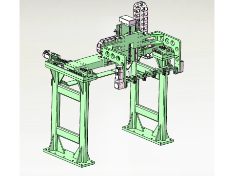 Winding machine winding assembly sw18 editable 3D Model