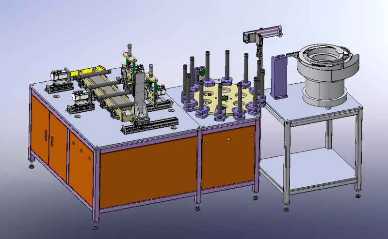 Yarn feeding automation equipment sw22 is editable 3D Модель .c4d .max .obj .3ds .fbx .stl .blend 