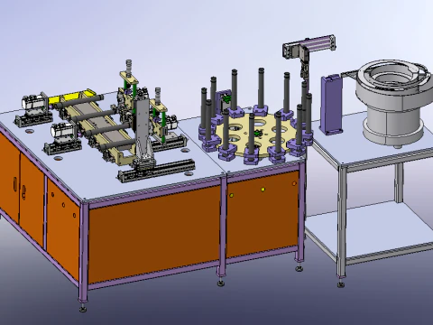 Sprzęt do automatyzacji podawania przędzy SW22 można edytować Model 3D