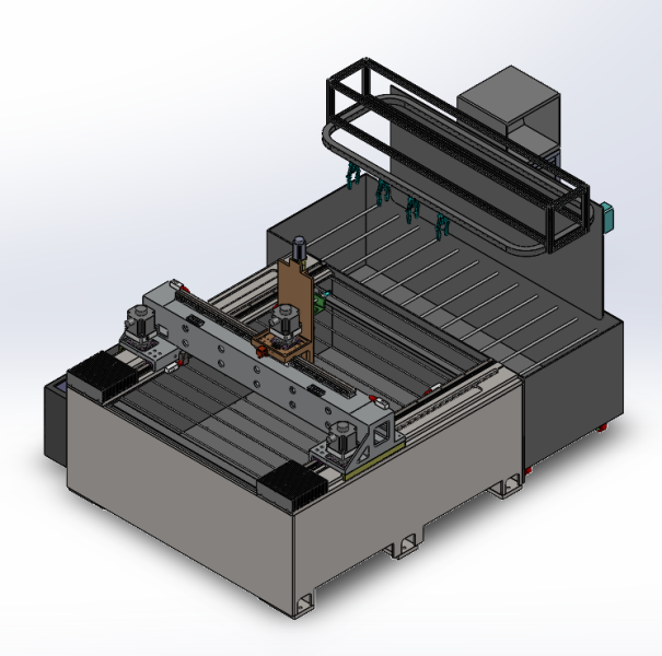 Water jet frozen meat cutter sw20 editable Model 3D .c4d .max .obj .3ds .fbx .stl .blend 