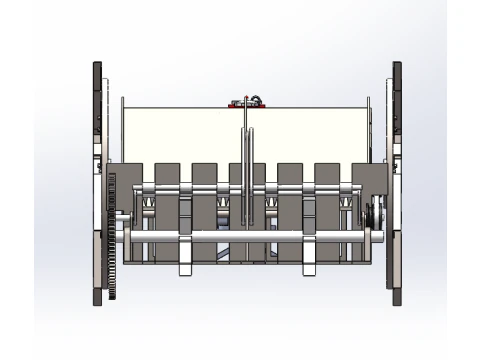 Rice transplanter sw16 editable 3D Model