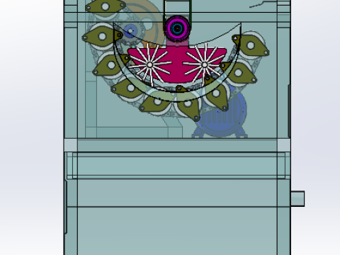 Oyster washing machine sw16 editable Modello 3D