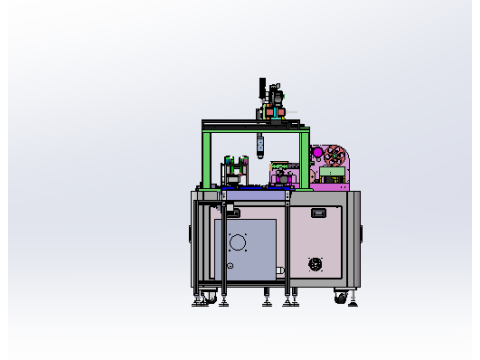 Double loading labeling equipment SW18 3D 模型