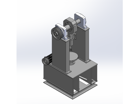 Rail elastic fatigue testing machine SW16 editable Model 3D