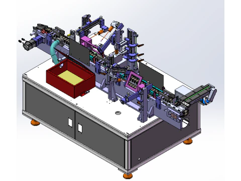 LXYC-BOSS Roller CCD Image Inspection Machine SW20 editable 3D Model