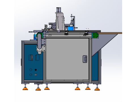 LXYC-BOSS Roller Size Inspection Machine SW20 editable 3D Model