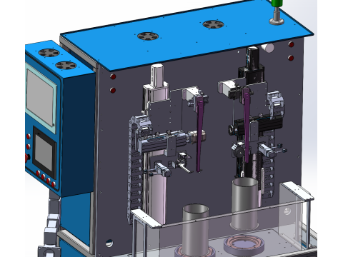 LXYC-BOSS cylinder eddy current testing equipment sw20 3D 모델