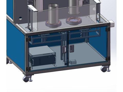 LXYC-BOSS cylinder eddy current testing equipment sw20 3D 모델