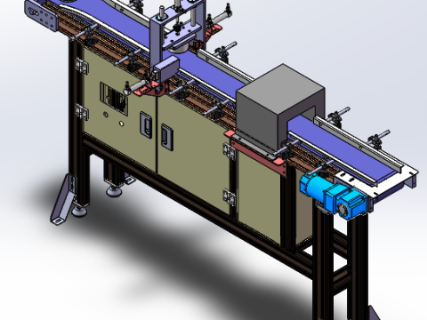 LXYC-BOSS feeding demagnetization machine sw20 editable 3Dモデル