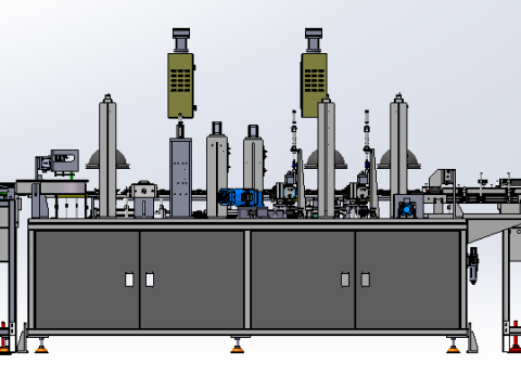 LXYC-BOSS Ring Appearance Image Size Inspection Machine SW20 editable Modello 3D
