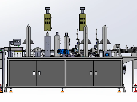 LXYC-BOSS Ring Appearance Image Size Inspection Machine SW20 editable 3D Model