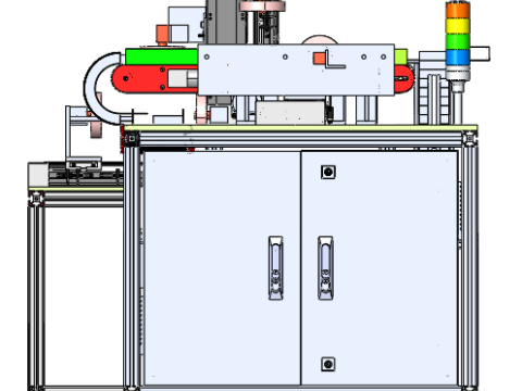 Cigarette box six-side inspection machine SW2018 3D मॉडल
