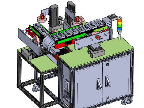 Cigarette box six-side inspection machine SW2018 3D मॉडल