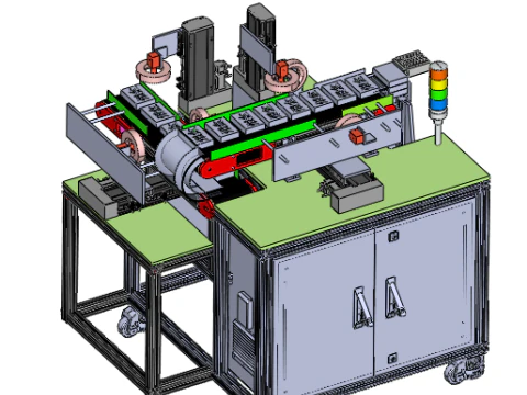 Sześciostronna maszyna inspekcyjna do papieros&oacute;w SW2018 Model 3D